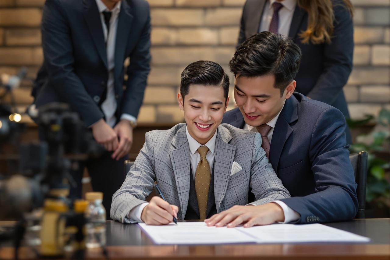 签约新生代演员陈思远，伦理电影在线艺人矩阵再添新星